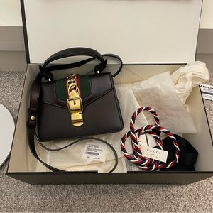 Authentic Gucci Sylvie Crossbody Bag